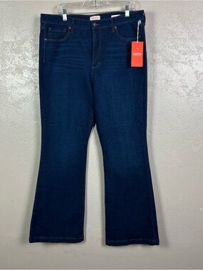 sofia by sofia vergara Dark Indigo Flare Jeans